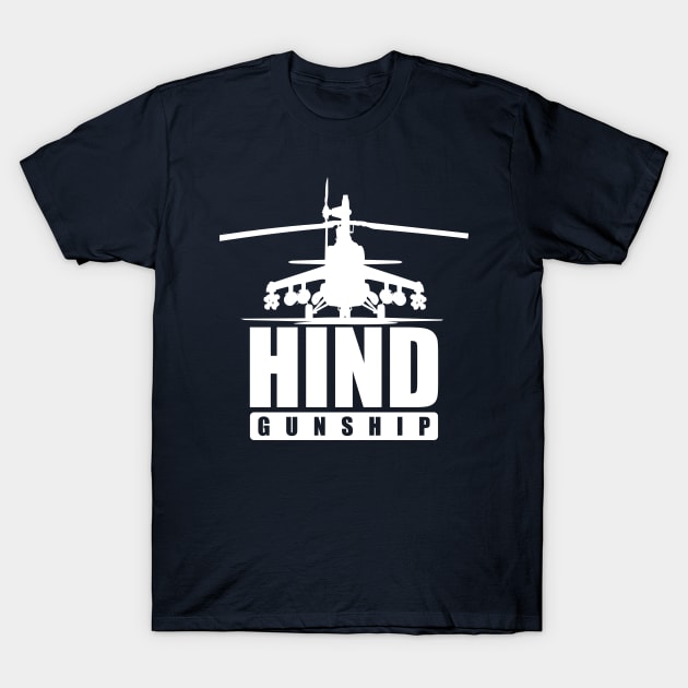 MI-24 Hind T-Shirt by Firemission45